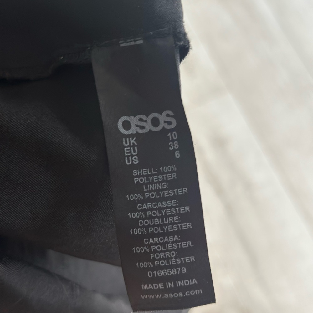 ASOS Petite Elegant Black Pleated Maxi Skirt - Picture 7 of 7